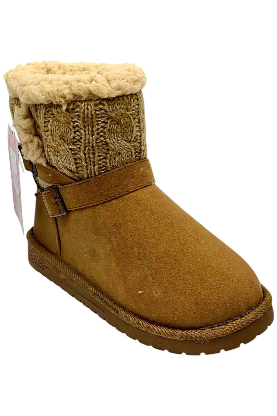 Essentials By Muk Luks Women's Alyx Fashion Boots Camel - Medium